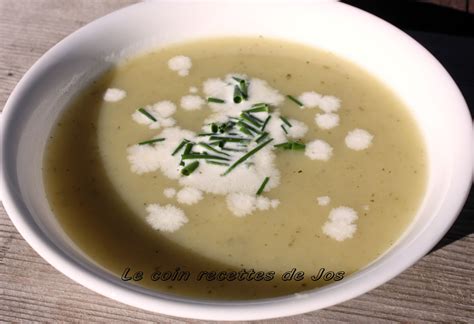 Le Coin Recettes De Jos Soupe Vichyssoise De Pol Martin