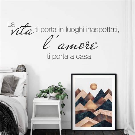 Wandtattoo La Vita Ti Porta Wall Art De