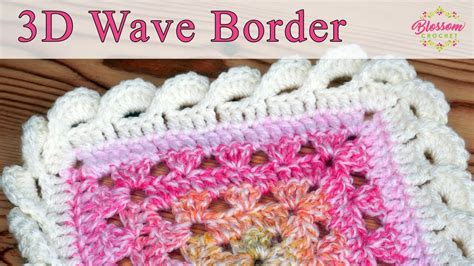 Simple Crochet D Wave Border It S Easier Than It Looks Youtube