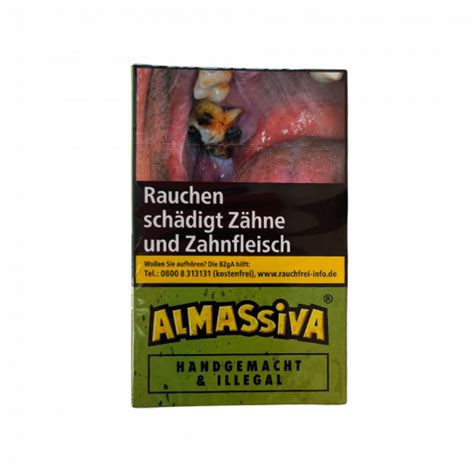 Almassiva Handgemacht Und Illegal G Maximum Shisha