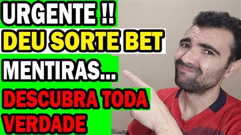 DEU SORTE BET PAGA MESMO DEU SORTE BET ALERTA DEU SORTE BET É