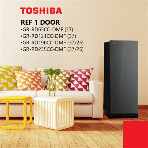 Jual Toshiba Kulkas Pintu Gr Rd Cc Dmf Refrigerator Pintu