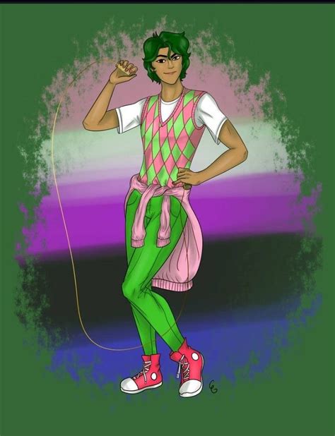 Alex Fierro Genderfluid Pride Art Percy Jackson Genderfluid Pride