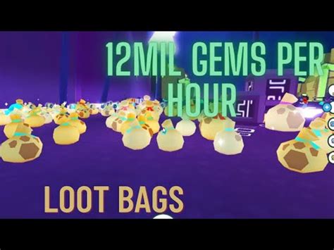 Unlimited Gem Grinding Method With Loot Bags In Pet Simulator X