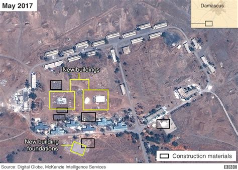 Iran Building Permanent Military Base In Syria Claim Bbc News