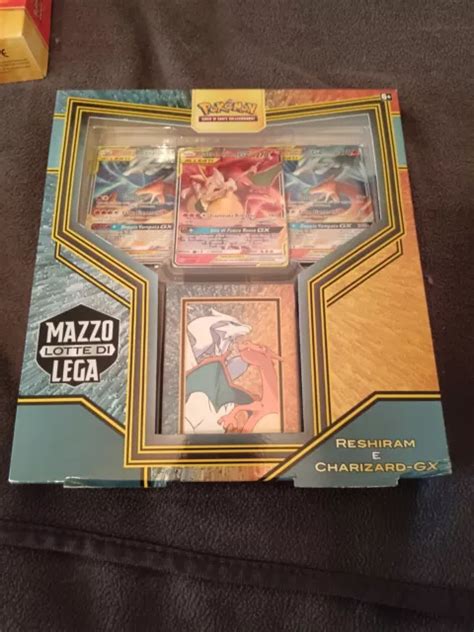 POKÉMON RESHIRAM Charizard GX Mazzo Lotte Di Lega New Sealed TCG