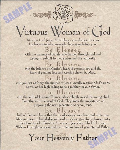 31 Qualities Of A Godly Woman Virtuous Woman Proverbs 31 10 30