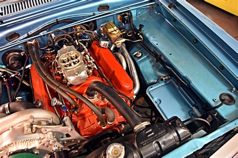 1967 Plymouth Barracuda Engine Bay