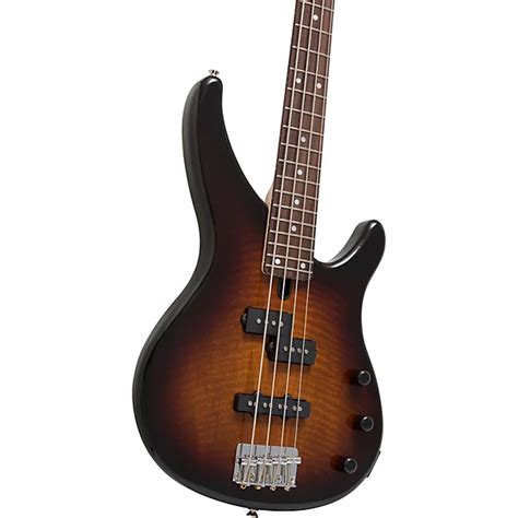 Yamaha Trbx Ew Mango Wood String Electric Bass Tobacco Sunburst