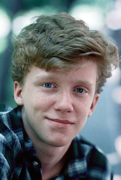 Actor Anthony Michael Hall Poses For A Portrait Session In 1984