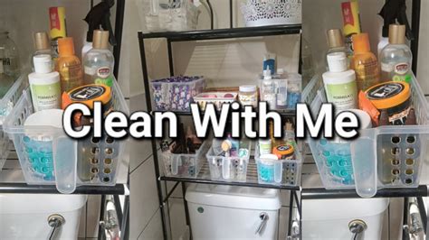 Clean And Organize My Bathroom With Me Youtube