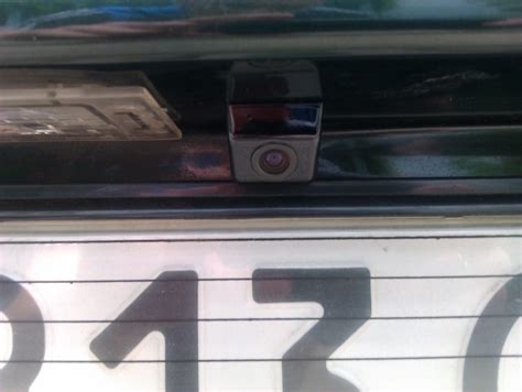 Установил камеру заднего вида — Opel Omega B, 2,2 л, 2003 года ...