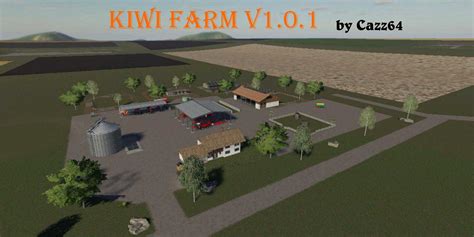 Мод карта Kiwi Farm Starter Map 4x Multi Fruit V31 Farming Simulator 19