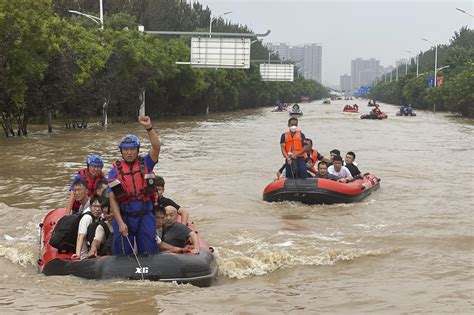 Lluvias Récord E Inundaciones Al Menos 21 Muertos En China Tras Paso