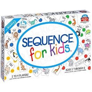 Amazon.com: Sequence for Kids Board Game: Toys & Games