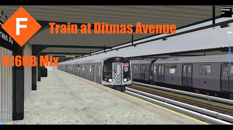 Openbve F Train At Ditmas Avenue R B Alstom Siemens Mix Youtube