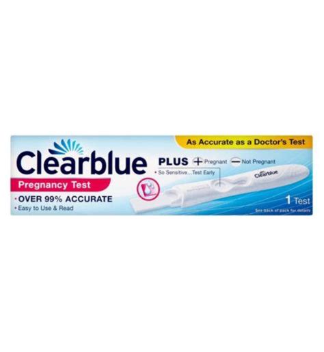 Clearblue Plus Pregnancy Test Wondercare