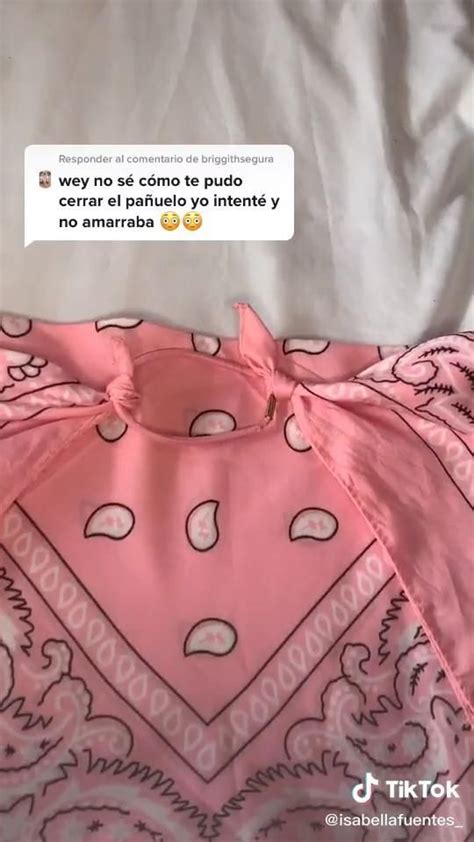 Bandana Top Hack Video En 2022 Remodelar Ropa Coser Ropa De Mujer