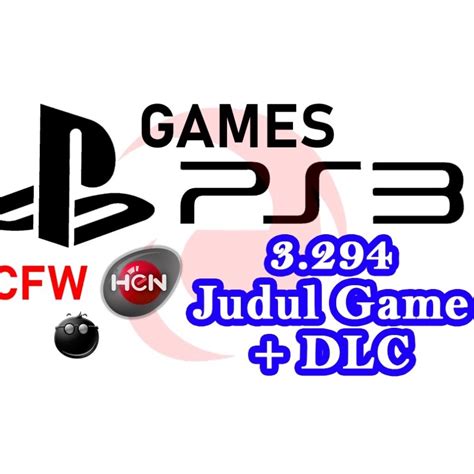 Jual HC ISI GAME PS3 CFW HEN DLC Mohon Baca Deskripsi Model Baru