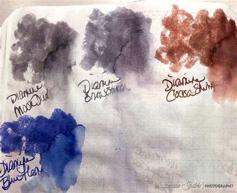 Diamine Ink Sample Swatches – SusieG Studio