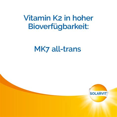 Solarvit Immun Duo Forte Tabletten D3 K2 60 St Shop Apotheke