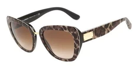 Óculos De Sol Dolce E Gabbana Dg 4296 Cor Marrom E Preto MercadoLivre