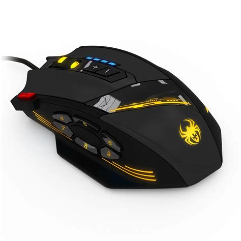 ZELOTES C 12 Wired USB Optical Gaming Mouse 12 Programmable Buttons