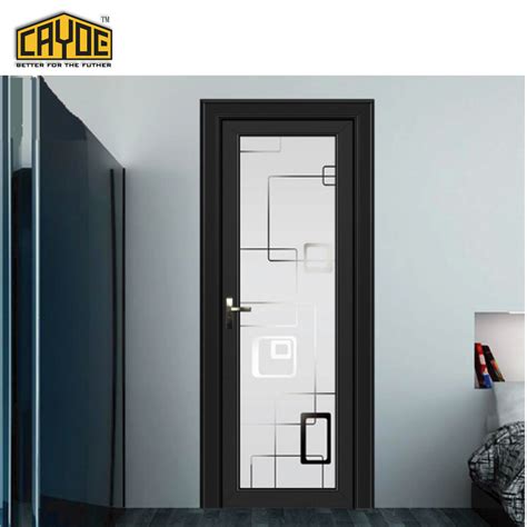 Foshan Hot Sale Cayoe Aluminum Bathroom Toilet Door Room Casement Door