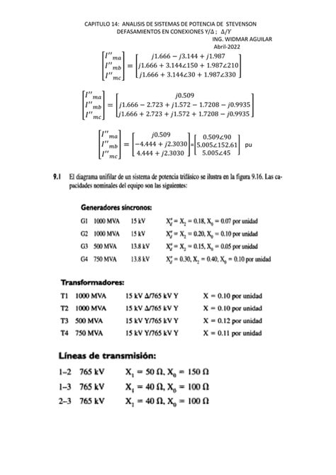 EJERCICIOS Secuencias DEFASAMIENTOS TRANSFORMADORES TRIFASICOS Pdf