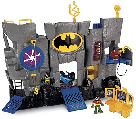 Imaginext DC Super Friends Batman Toy Wayne Manor Batcave