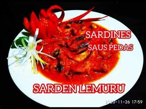 RESEP DAN CARA MEMBUAT SARDEN SENDIRI SARDEN SAUS PEDAS CARA LAIN