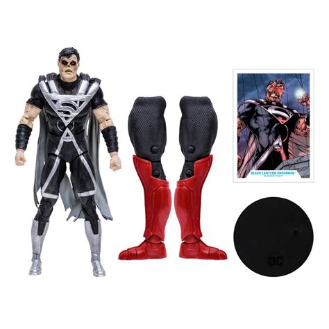 Dc Build A Wave Blackest Night Black Lantern Superman Inch Scale