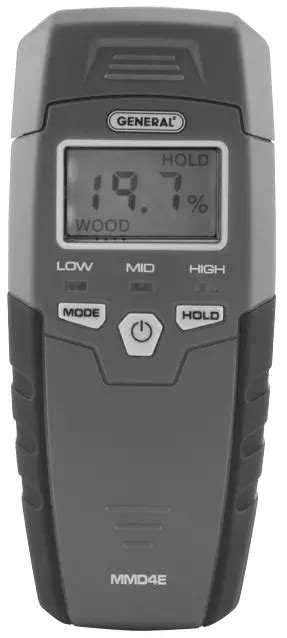 GENERAL MMD4E Pin Type Lcd Moisture Meter User Manual