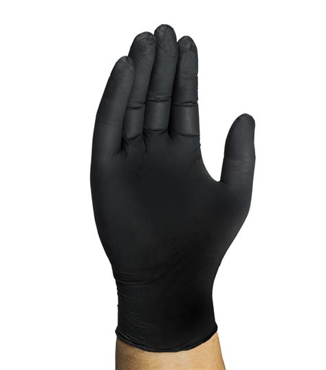 5 Mil Heavy Duty Black Nitrile Gloves Pack Of 100 Mechanix Us