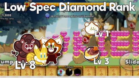 Cookiemals Low Spec Diamond Rank Cookie Run OvenBreak YouTube