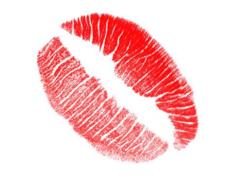 Vector red lips print illustration — Stock Vector © ussakshaka #11386621