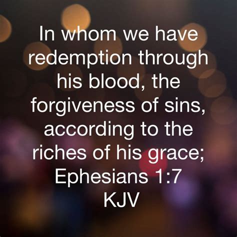 Ephesians 1 7 Redemption And Forgiveness