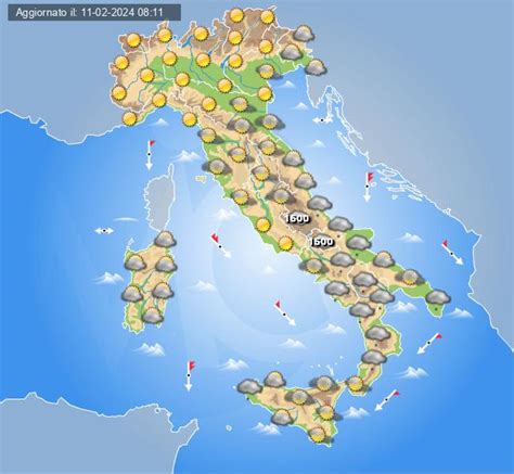 Previsioni Meteo Febbraio Piogge Residue Al Sud Corriere