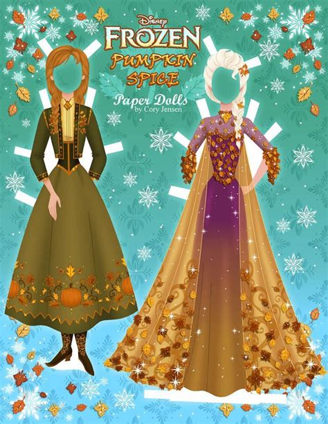 Disneys Frozen Printable Paper Dolls Frozen Paper Dolls Paper Dolls