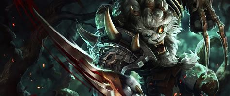 X P Liga De Leyendas Rengar Fondo De Pantalla X