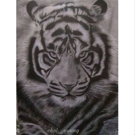 Sketsa Gambar Harimau Hitam Putih - Tribal Roofdier Google Zoeken Tiger ...