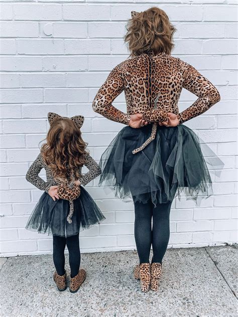 Mommy Me Halloween Costume Ideas Diy Leopard Costumes Artofit