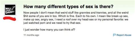 Ridiculous Questions About Sex From Yahoo Answers 15 Pics