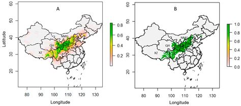 Projecting the Range Shifts in Climatically Suitable Habitat for
