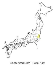 Map Japan Ibaraki Stock Illustration 493007509 | Shutterstock