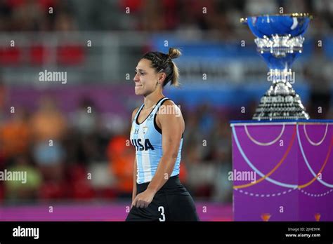 Agustina Gorzelany In Argentina Durante La Partita Finale Della Coppa