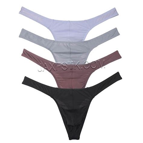 Sexy Bikini Men S Men S Underwear Classics Convex Pouch T Back Shorts Ice Silk Daily Thong Ts