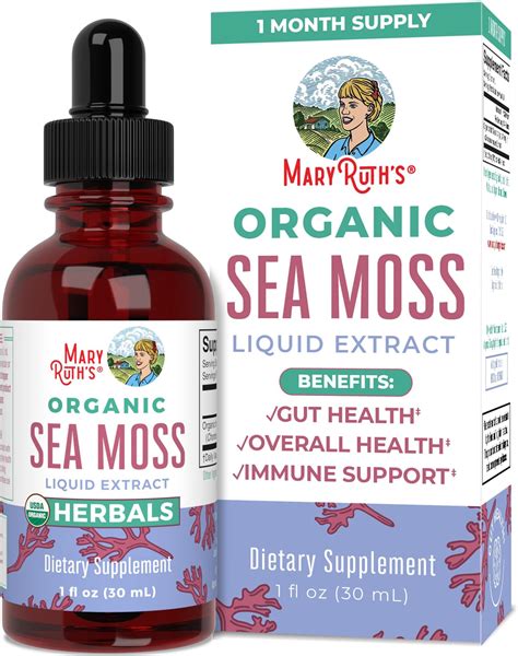 Amazon Irish Sea Moss Drops Organic Sea Moss Advanced Thyroid