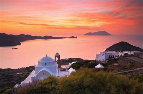 Milos in the Cyclades Islands of Greece