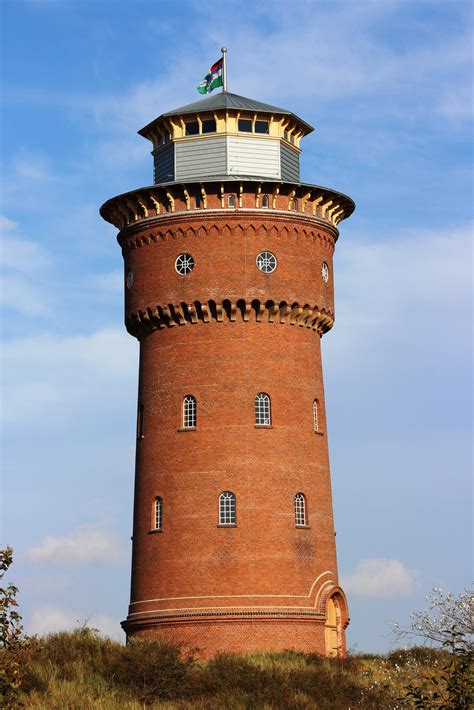 Der Wasserturm Von Borkum Teetied Ostfriesland Reise Magazin Rund Um